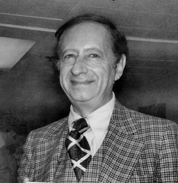 Der Autor von "Psycho" Robert Bloch im Jahre 1976.