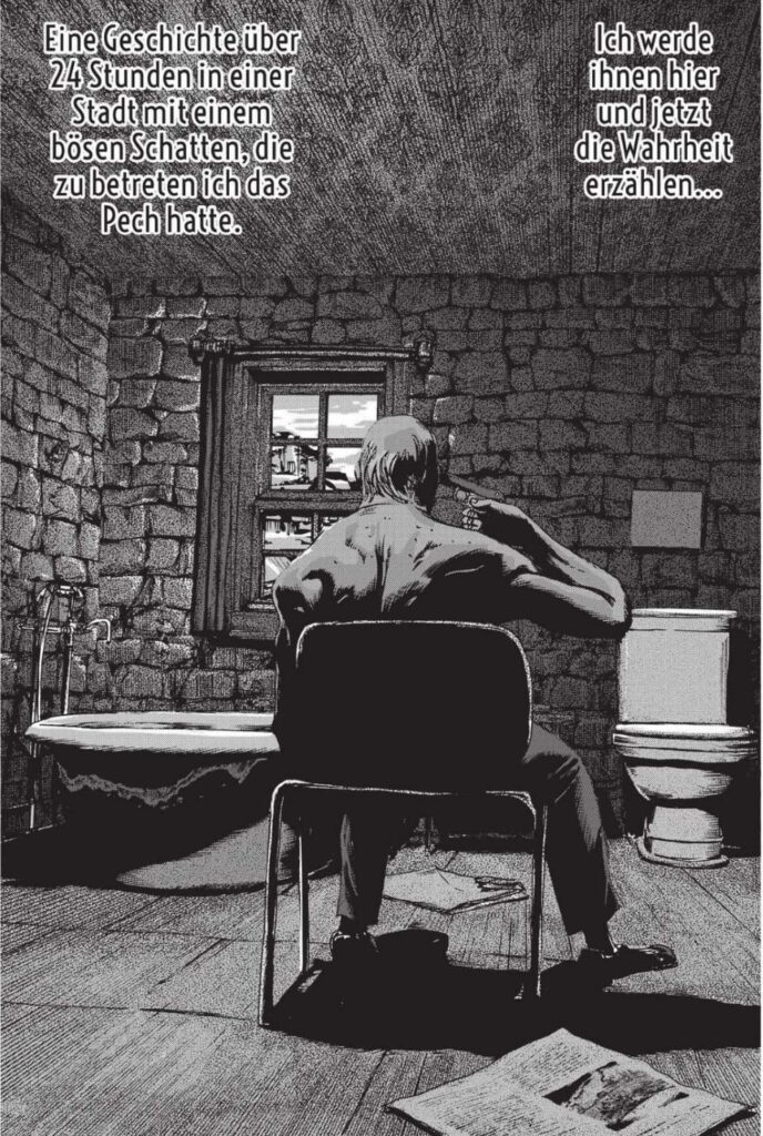 Rezension: Gou Tanabes „Schatten über Innsmouth“ Protagonist von Tanabes "Schatten über Innsmouth"